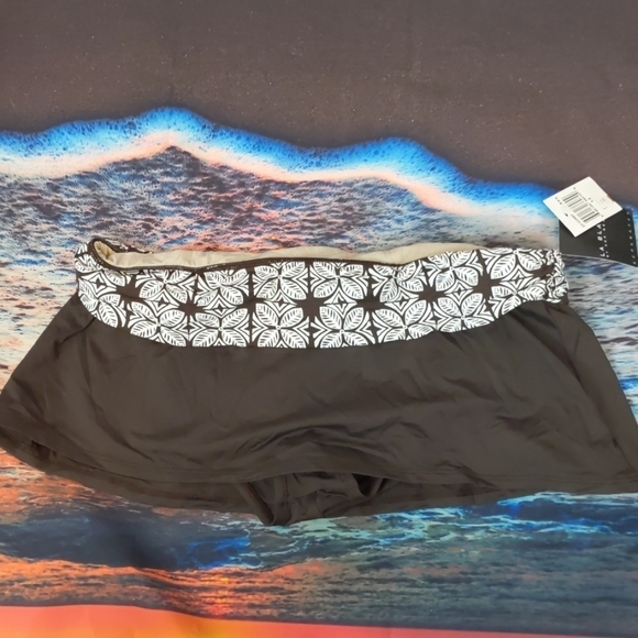 La blanca by rod beattie brown skirt bottom 14 - Picture 2 of 4